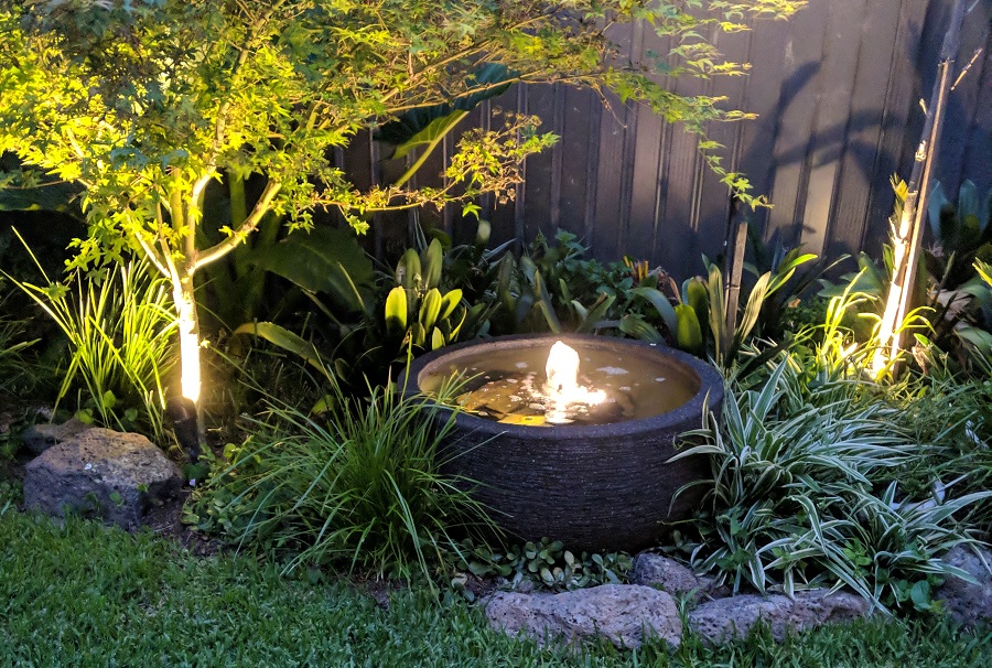 Outdoor water outlet bowls